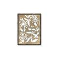 Picture of White Wash Florals II _GroupedProduct_Rectangle_Portrait_Canvas_Framed_