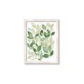 Picture of Watercolor Greens I _GroupedProduct_Rectangle_Portrait_Framed_Matted_