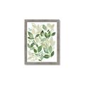 Picture of Watercolor Greens I _GroupedProduct_Rectangle_Portrait_Framed_Matted_