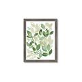 Picture of Watercolor Greens I _GroupedProduct_Rectangle_Portrait_Framed_Matted_