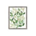 Picture of Watercolor Greens I _GroupedProduct_Rectangle_Portrait_Framed_Matted_