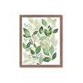 Picture of Watercolor Greens I _GroupedProduct_Rectangle_Portrait_Framed_Matted_