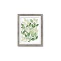 Picture of Watercolor Greens I _GroupedProduct_Rectangle_Portrait_Framed_Matted_