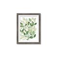 Picture of Watercolor Greens I _GroupedProduct_Rectangle_Portrait_Framed_Matted_