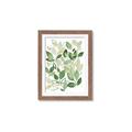 Picture of Watercolor Greens I _GroupedProduct_Rectangle_Portrait_Framed_Matted_