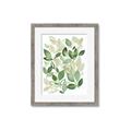 Picture of Watercolor Greens I _GroupedProduct_Rectangle_Portrait_Framed_Matted_
