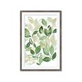 Picture of Watercolor Greens I _GroupedProduct_Rectangle_Portrait_Framed_Matted_