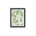 Picture of Watercolor Greens II _GroupedProduct_Rectangle_Portrait_Framed_Matted_