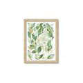 Picture of Watercolor Greens II _GroupedProduct_Rectangle_Portrait_Framed_Matted_