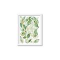 Picture of Watercolor Greens II _GroupedProduct_Rectangle_Portrait_Framed_Matted_