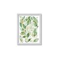 Picture of Watercolor Greens II _GroupedProduct_Rectangle_Portrait_Framed_Matted_