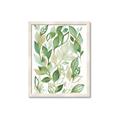 Picture of Watercolor Greens II _GroupedProduct_Rectangle_Portrait_Framed_Matted_