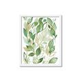Picture of Watercolor Greens II _GroupedProduct_Rectangle_Portrait_Framed_Matted_