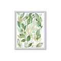 Picture of Watercolor Greens II _GroupedProduct_Rectangle_Portrait_Framed_Matted_