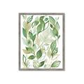 Picture of Watercolor Greens II _GroupedProduct_Rectangle_Portrait_Framed_Matted_