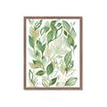 Picture of Watercolor Greens II _GroupedProduct_Rectangle_Portrait_Framed_Matted_