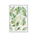 Picture of Watercolor Greens II _GroupedProduct_Rectangle_Portrait_Framed_Matted_