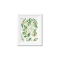 Picture of Watercolor Greens II _GroupedProduct_Rectangle_Portrait_Framed_Matted_