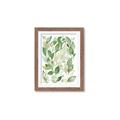Picture of Watercolor Greens II _GroupedProduct_Rectangle_Portrait_Framed_Matted_