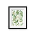 Picture of Watercolor Greens II _GroupedProduct_Rectangle_Portrait_Framed_Matted_