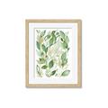 Picture of Watercolor Greens II _GroupedProduct_Rectangle_Portrait_Framed_Matted_