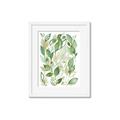 Picture of Watercolor Greens II _GroupedProduct_Rectangle_Portrait_Framed_Matted_