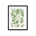 Picture of Watercolor Greens II _GroupedProduct_Rectangle_Portrait_Framed_Matted_