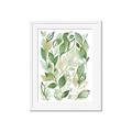 Picture of Watercolor Greens II _GroupedProduct_Rectangle_Portrait_Framed_Matted_