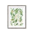 Picture of Watercolor Greens II _GroupedProduct_Rectangle_Portrait_Framed_Matted_