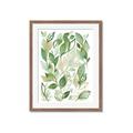 Picture of Watercolor Greens II _GroupedProduct_Rectangle_Portrait_Framed_Matted_