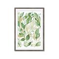 Picture of Watercolor Greens II _GroupedProduct_Rectangle_Portrait_Framed_Matted_