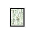 Picture of Watercolor Greens II _GroupedProduct_Rectangle_Portrait_Framed_Matted_