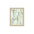 Picture of Watercolor Greens II _GroupedProduct_Rectangle_Portrait_Framed_Matted_