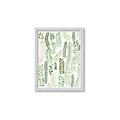 Picture of Watercolor Greens II _GroupedProduct_Rectangle_Portrait_Framed_Matted_