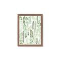 Picture of Watercolor Greens II _GroupedProduct_Rectangle_Portrait_Framed_Matted_