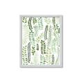 Picture of Watercolor Greens II _GroupedProduct_Rectangle_Portrait_Framed_Matted_