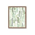 Picture of Watercolor Greens II _GroupedProduct_Rectangle_Portrait_Framed_Matted_