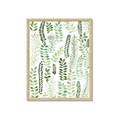 Picture of Watercolor Greens II _GroupedProduct_Rectangle_Portrait_Framed_Matted_
