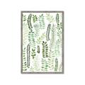 Picture of Watercolor Greens II _GroupedProduct_Rectangle_Portrait_Framed_Matted_