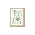 Picture of Watercolor Greens II _GroupedProduct_Rectangle_Portrait_Framed_Matted_