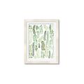 Picture of Watercolor Greens II _GroupedProduct_Rectangle_Portrait_Framed_Matted_