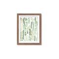 Picture of Watercolor Greens II _GroupedProduct_Rectangle_Portrait_Framed_Matted_