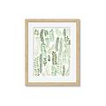 Picture of Watercolor Greens II _GroupedProduct_Rectangle_Portrait_Framed_Matted_