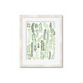 Picture of Watercolor Greens II _GroupedProduct_Rectangle_Portrait_Framed_Matted_