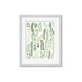 Picture of Watercolor Greens II _GroupedProduct_Rectangle_Portrait_Framed_Matted_