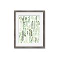 Picture of Watercolor Greens II _GroupedProduct_Rectangle_Portrait_Framed_Matted_