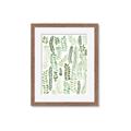 Picture of Watercolor Greens II _GroupedProduct_Rectangle_Portrait_Framed_Matted_