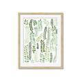 Picture of Watercolor Greens II _GroupedProduct_Rectangle_Portrait_Framed_Matted_