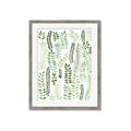Picture of Watercolor Greens II _GroupedProduct_Rectangle_Portrait_Framed_Matted_