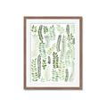 Picture of Watercolor Greens II _GroupedProduct_Rectangle_Portrait_Framed_Matted_